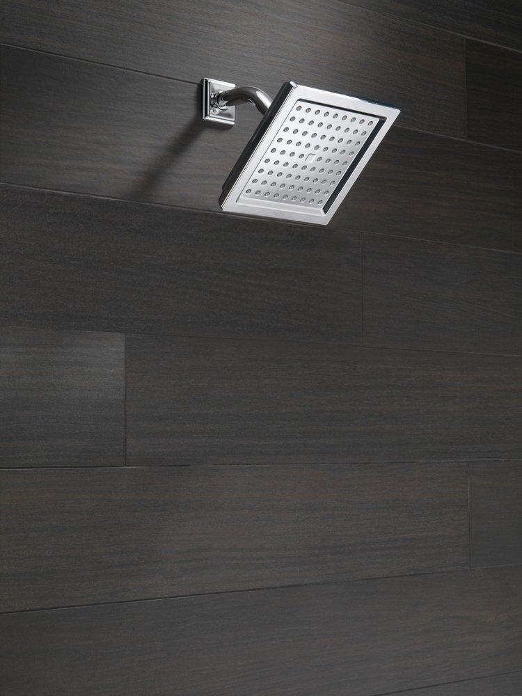 Delta Faucet Chrome Single Function Full Showerhead 