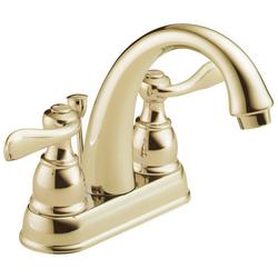 Two Handle Centerset Bathroom Sink Faucet in Brilliance&reg; Polished Brass