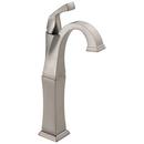 Delta Faucet Stainless Single Handle Vessel Filler Bathroom Sink Faucet 