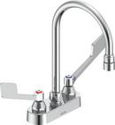 Delta Faucet Chrome 0.5 gpm Cast Deckmount Sink Faucet 