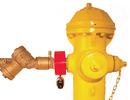 Pipeline Products Red 8 x 6 x 3 in. Steel and Stainless Steel Valve Lock in Red 