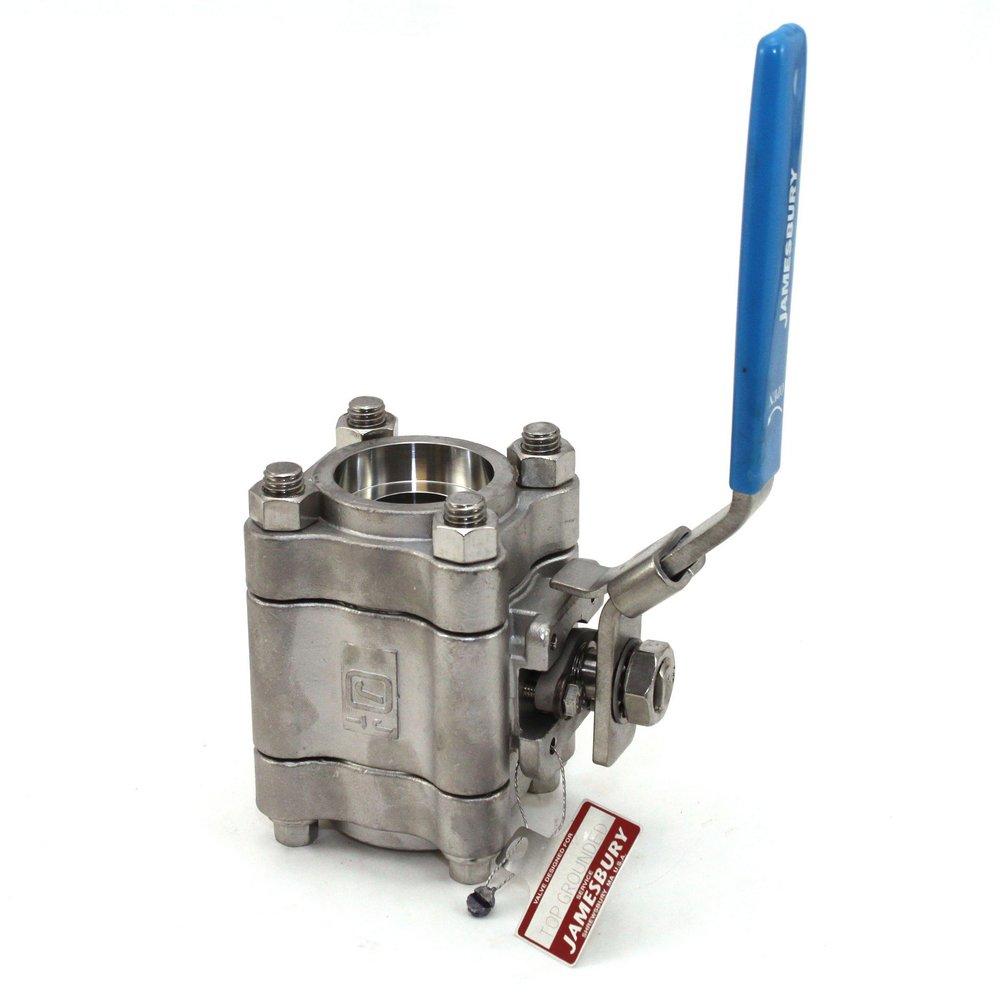 Jamesbury Stainless Steel Full Port NPT 2500# Ball Valve 