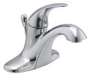 Single Lever Handle Centerset Bathroom Sink Faucet in Polished Chrome
