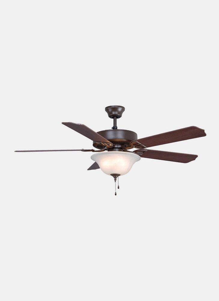 Fanimation Oil Rubbed Bronze 15-12/25 in. 64W 5-Blade Ceiling Fan with Light 
