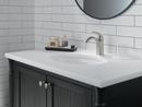 Delta Faucet Brilliance Stainless Single Handle Centerset Bathroom Sink Faucet with Pop-Up Drain Assembly 