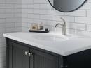 Delta Faucet Brilliance Stainless Single Handle Centerset Bathroom Sink Faucet 
