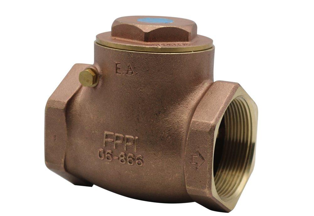 FPPI&reg; Cast Bronze Female Threaded Swing Check Valve 
