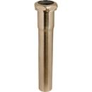 Signature Hardware Brushed Nickel 8 in. 17 ga Slip-Joint Extension Tube 