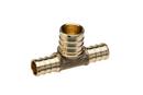 Zurn PEX Barbed Brass Reducing Tee 