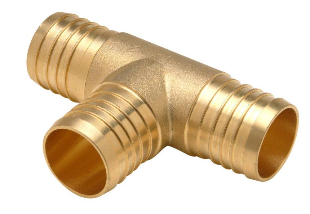 Zurn PEX Barbed Brass Reducing Tee 