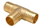 Zurn PEX Barbed Brass Reducing Tee 