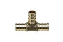 Zurn PEX Barbed Brass Tee 