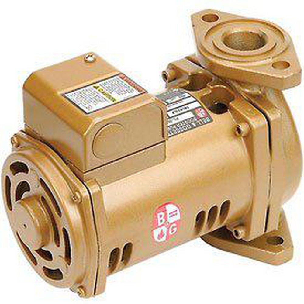 ITT-Bell & Gossett 115V 30 gpm Flanged 150 psi Bronze Circulator Pump 