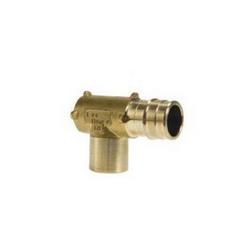 1 in. Brass PEX Expansion x 1/2 in. FPT 90&deg; Fire Sprinkler Adapter Elbow