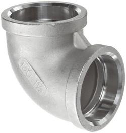 1/2 in. Socket Weld 150# 316 Stainless Steel 90 Degree Elbow