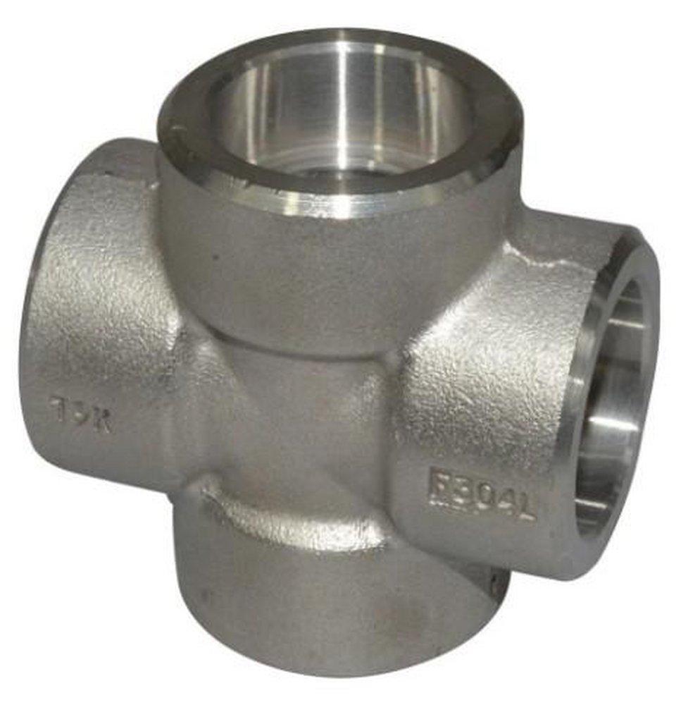Socket Weld 3000# 304L Stainless Steel Cross 