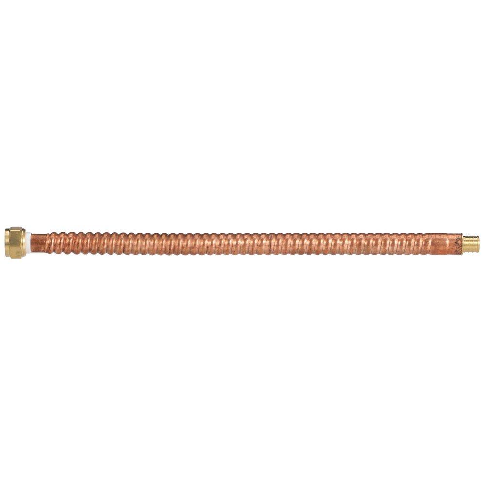 Zurn PEX 3/4 x 3/4 in. FIP x PEX Barbed Copper Water Heater Connector 