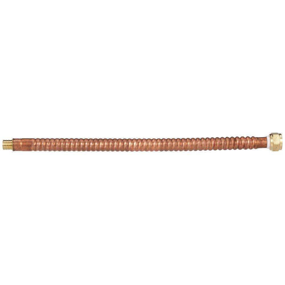 Zurn PEX 3/4 x 3/4 in. FIP x PEX Barbed Copper Water Heater Connector 