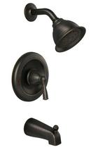 Moen Mediterranean Bronze Single Handle Single Function Bathtub & Shower Faucet 