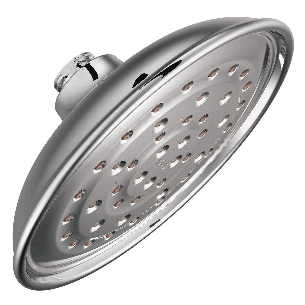 Moen Polished Chrome 1-Function Rain Showerhead 