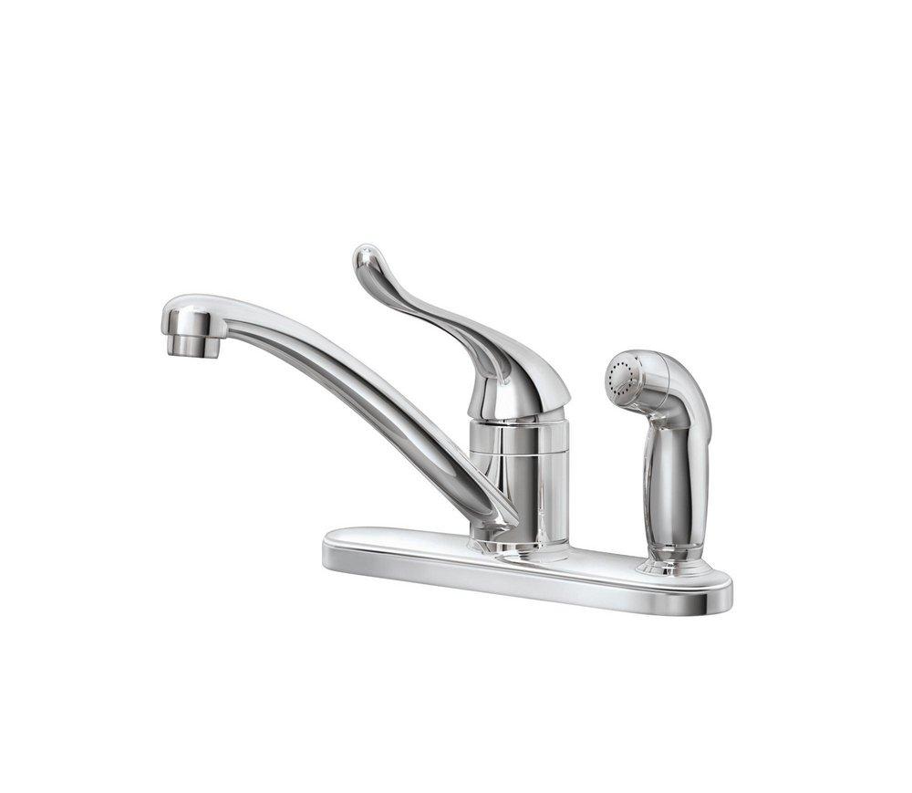 Moen Polished Chrome Single Handle Kitchen Faucet 