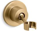 KOHLER Vibrant&reg; Moderne Brushed Gold Hand Shower Holder 