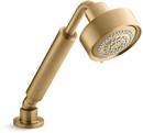Multi Function Hand Shower in Vibrant Moderne Brushed Gold