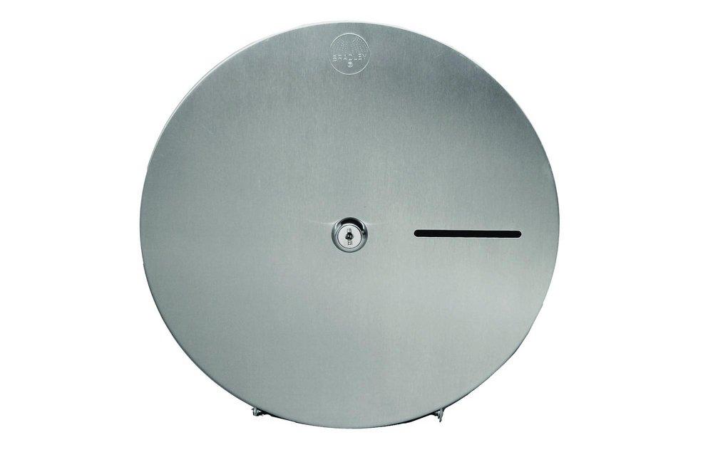Bradley Corporation Satin Stainless Steel Surface Tissue Dispenser 