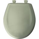 Bemis Bayberry Round Closed Front Toilet Seat with Cover 