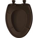 Bemis Espresso Brown Elongated Closed Front 