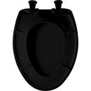 Bemis Black Elongated Closed Front 