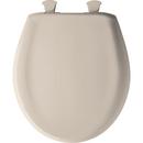 Bemis Blush Round Closed Front Toilet Seat with Cover 