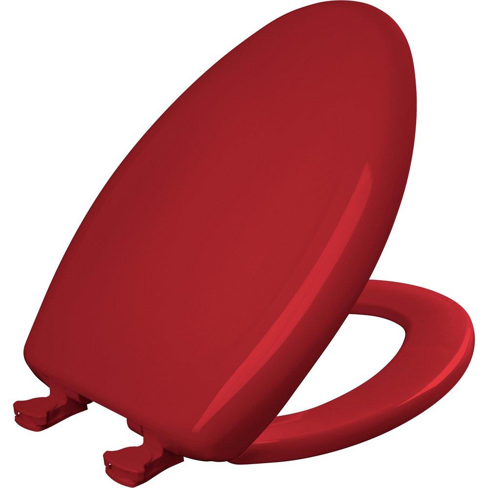 Bemis Red Elongated Closed Front 