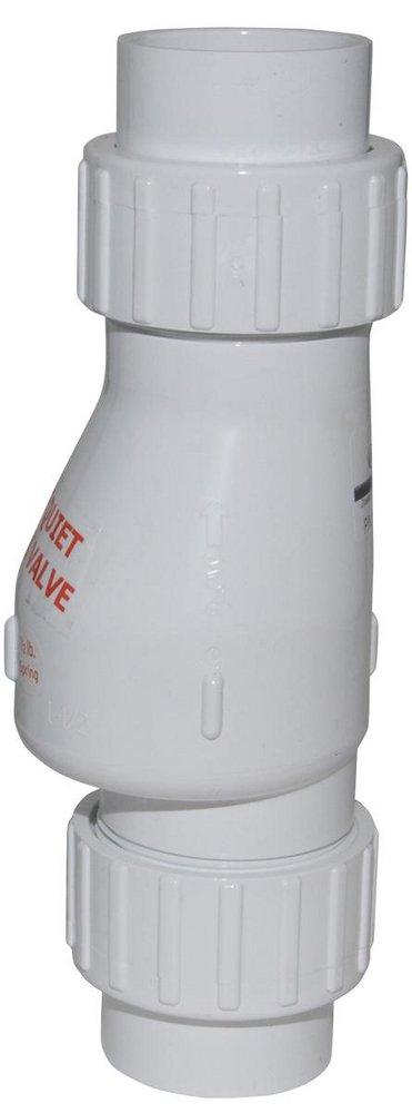 Zoeller Pump Co White Plastic Union Check Valve 