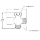 Speakman Brushed Nickel Tub and Shower Diverter Valve 
