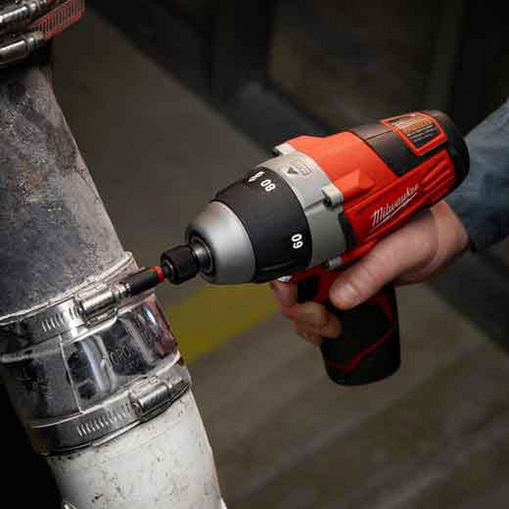 Milwaukee&reg; Red 12V No-Hub Coupling Drill Drive Kit 