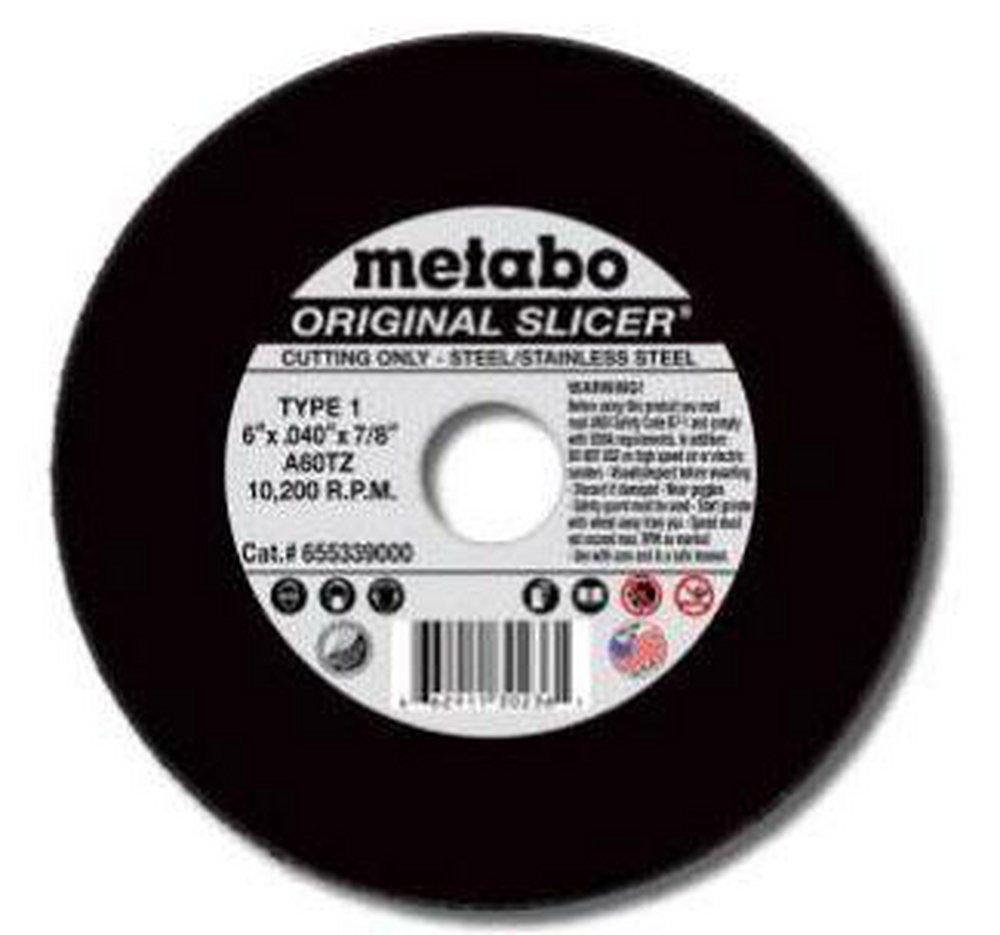 Metabo Black 5/78 in. Cut Off Wheel 