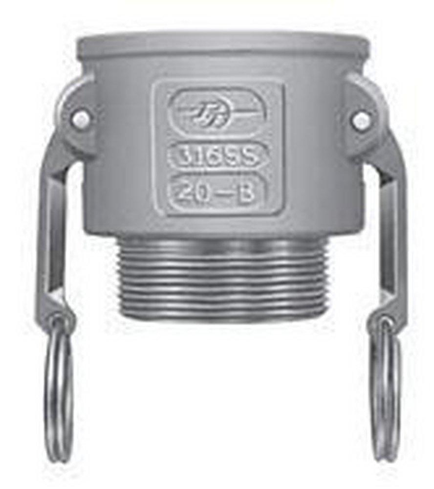 PT Coupling MPT x Female Camlock Plastic Coupling 