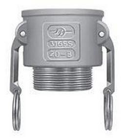 2 in. MPT x Female Camlock Plastic Coupling