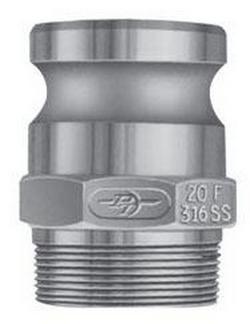 1-1/2 in. NPT x Male Polypropylene Camlock Coupling