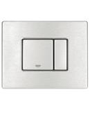 GROHE Brushed Stainless Steel Skate Cosmopolitan Flush Actuator Plate 