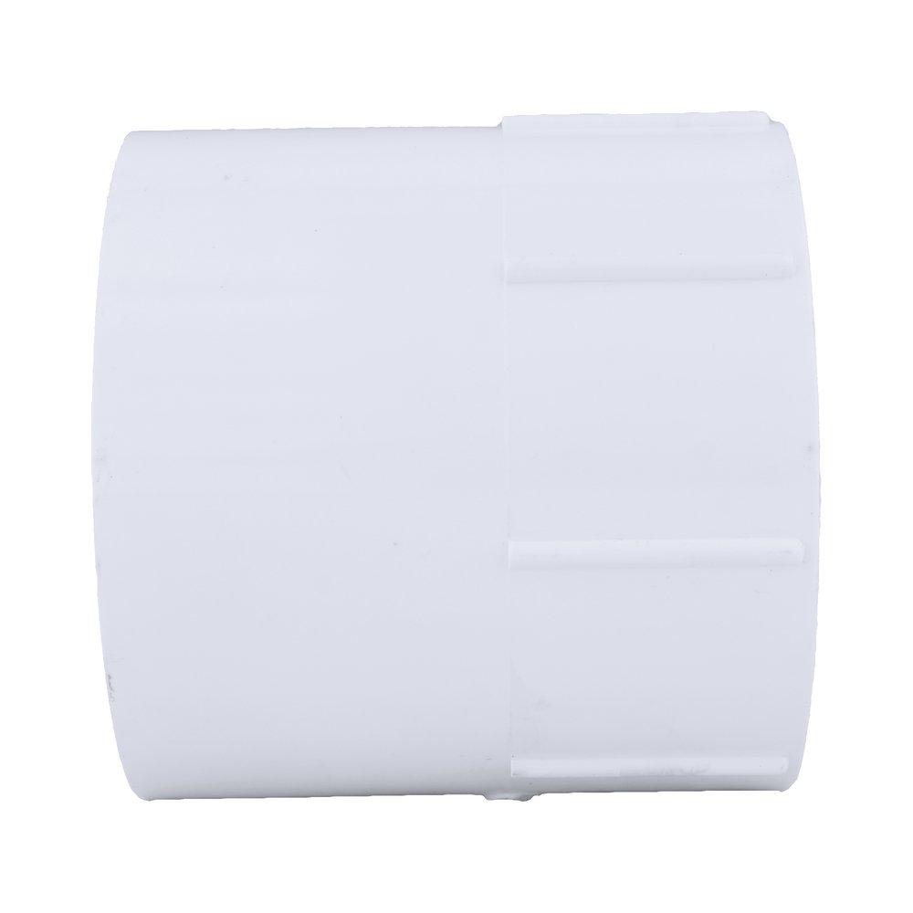White PVC Schedule 40 Female Adapter 