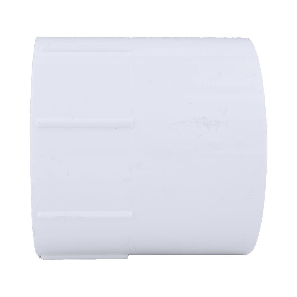 White PVC Schedule 40 Female Adapter 