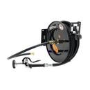 T&S Brass Steel FNPT Open Hose Reel with Garden Hose Adapter in Coated Steel 