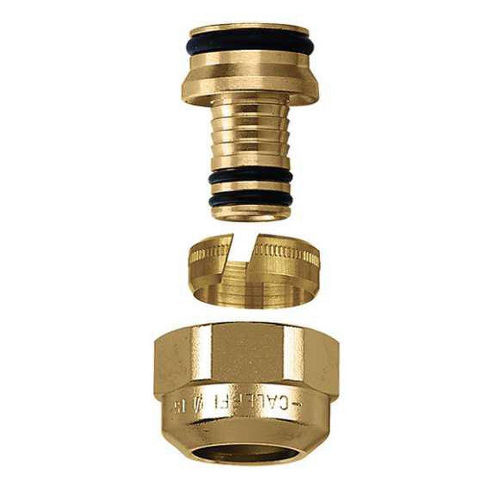 Caleffi North America PEX Hydronic Fitting Assembly 150 psi 200F Brass 