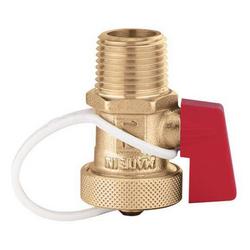 1/4 x 3/4 in. MPT x GHT Boiler Drain Valve