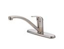 Single Handle Kitchen Faucet in Stainless Steel