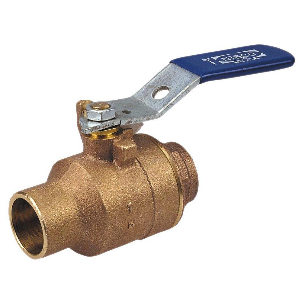 NIBCO Bronze Full Port Female Solder 600# Ball Valve 