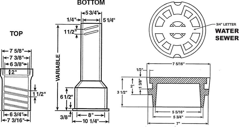 PROSELECT&reg; 3-Piece Valve Box 