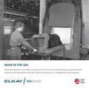 Elkay Lustrous Satin 14 x 18-1/2 in. 18 ga No-Hole 1-Bowl Undermount 304 Stainless Steel Kitchen Sink with Rear Center Drain 